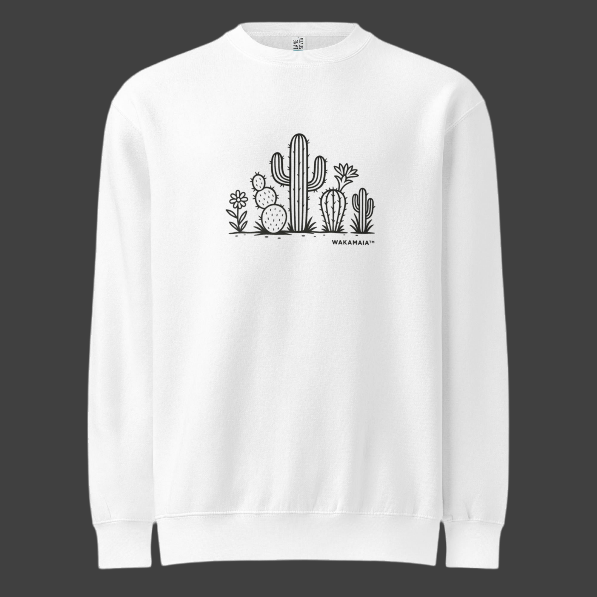 Cactus unisex premium crew neck sweatshirt limited edition